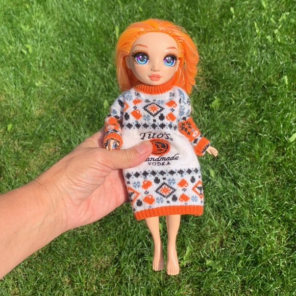 Poppy Rowan Rainbow High with Tito’s Vodka sweater - Picture 5 of 13